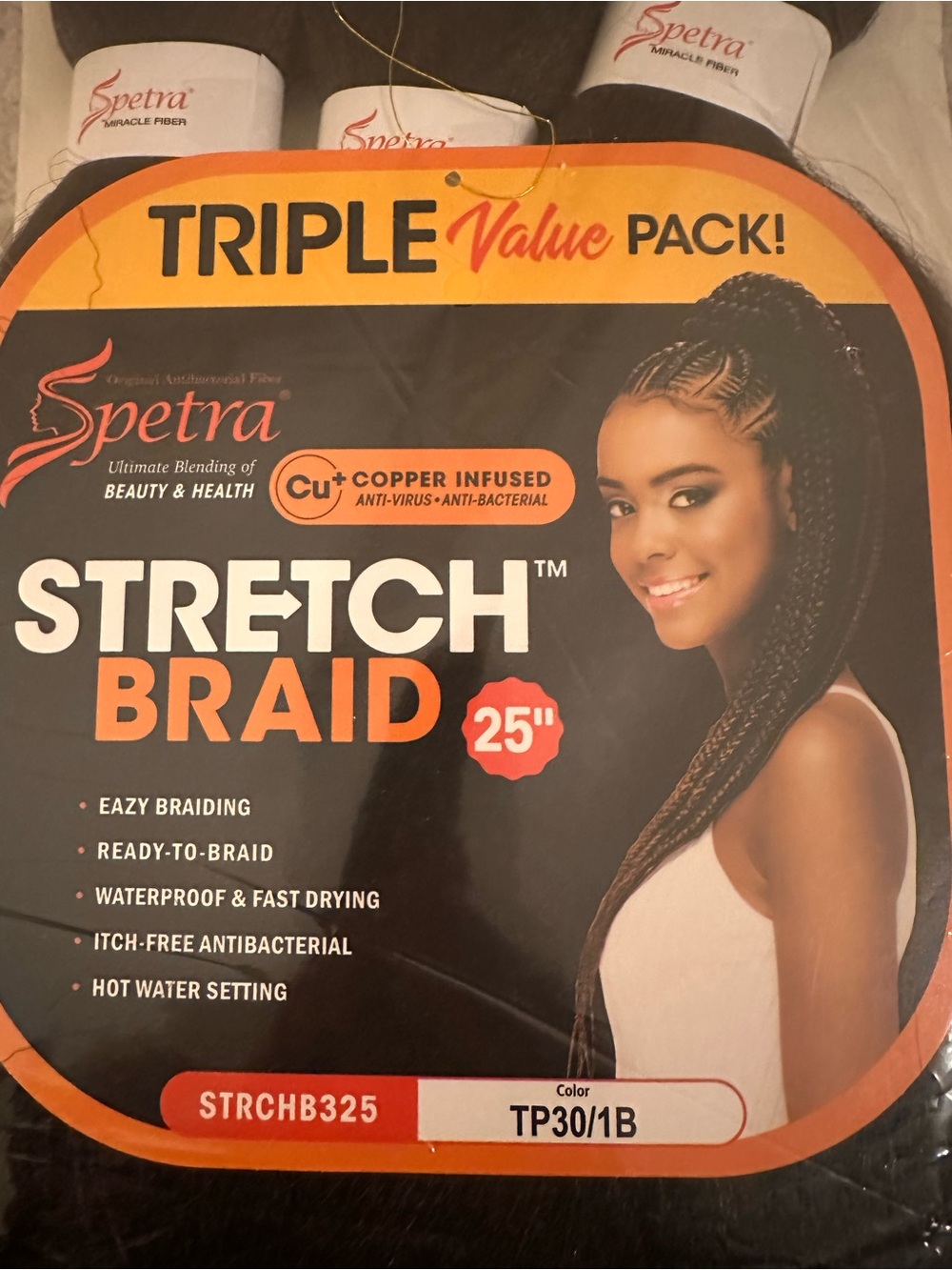✨ Brand New Spectra Stretch Braid Hair Bundle Set ✨